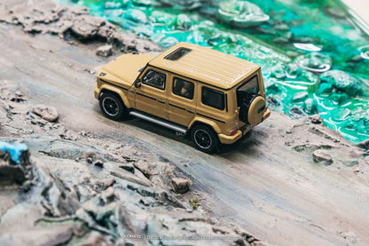 (Preorder) Tarmac Works 1:64 Mercedes-AMG G 63 – Brown – Road64