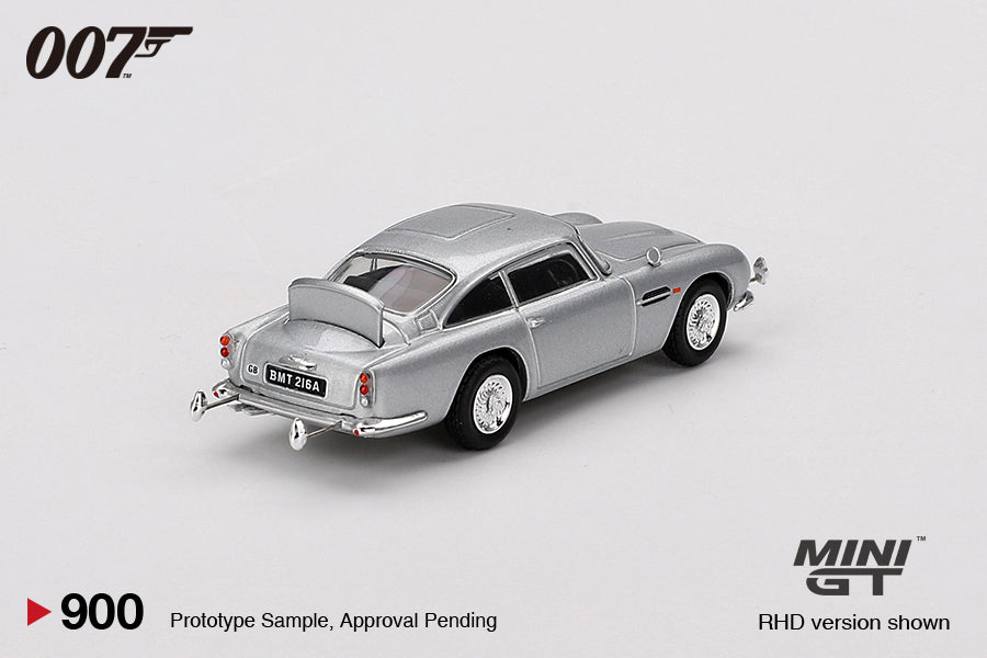 (Preorder) Mini GT 1:64 Aston Martin DB5 James Bond 007 Goldfinger – 3 Languages – Limited Edition