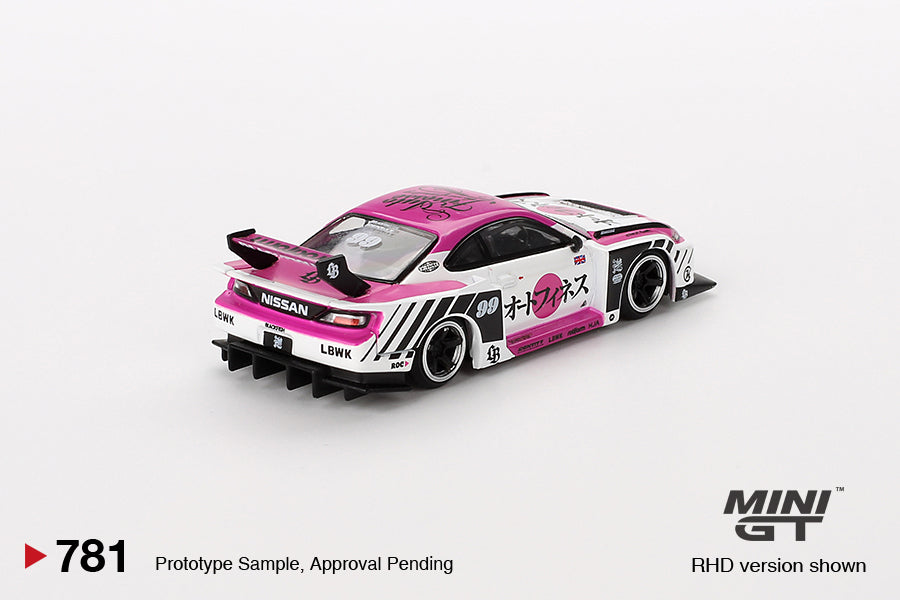 (Preorder) Mini GT 1:64 Nissan LB-Super Silhouette S15 SILVIA Auto Finesse SEMA 2023