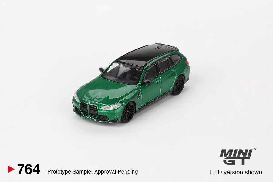 Mini GT 1:64 BMW M3 Competition Touring Isle of Man – Green Metallic