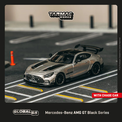 (Preorder) Tarmac Works 1:64 Mercedes-Benz AMG GT Black Series – Silver- Global64