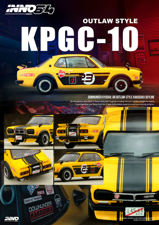 (Preorder) Inno64 1:64 Nissan Skyline 2000 GT-R (KPGC10)