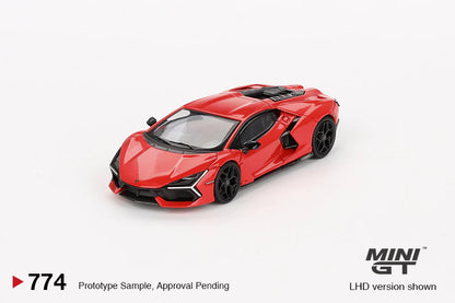 (Preorder) Mini GT 1:64 Lamborghini Revuelto  Arancio Dac Lucido