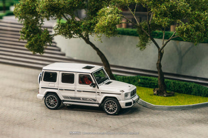 (Preorder) Tarmac Works 1:64 Mercedes-AMG G 63 Edition 55 – White – Road64