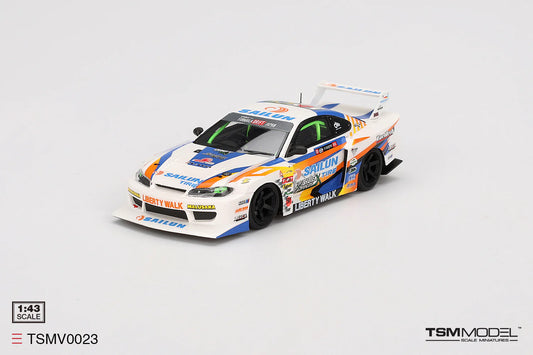 (Preorder) TSM 1:43 Nissan Silvia (S15) LB-Super Silhouette #555