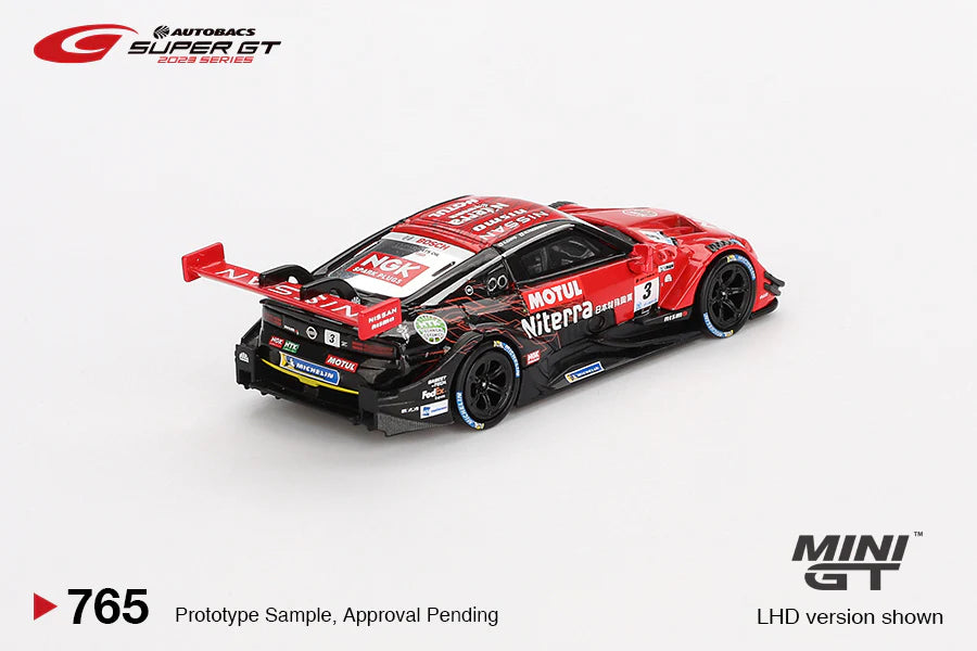 (Preorder) Mini GT 1:64 Japan Exclusive Nissan Z GT500 #3 “Niterra MOTUL Z” NDDP RACING 2023 SUPER GT SERIES Series