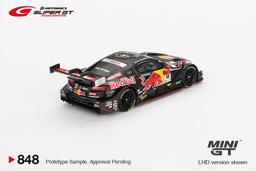 (Preorder) Mini GT 1:64 Japan Exclusive Honda NSX-GT “Type S” GT500 #16 “Red Bull MOTUL MUGEN NSX-GT” TEAM Red Bull MUGEN 2022 SUPER GT Series