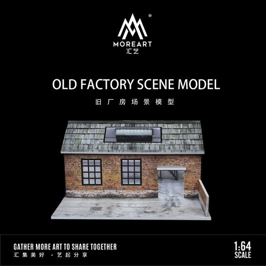 MoreArt 1:64 Old Factory Scene Model Diorama (Preorder)