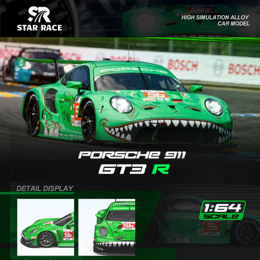 (Preorder) Star Race 1:64 Porsche 911 GT3 Tyrannosaurus Rex No.56