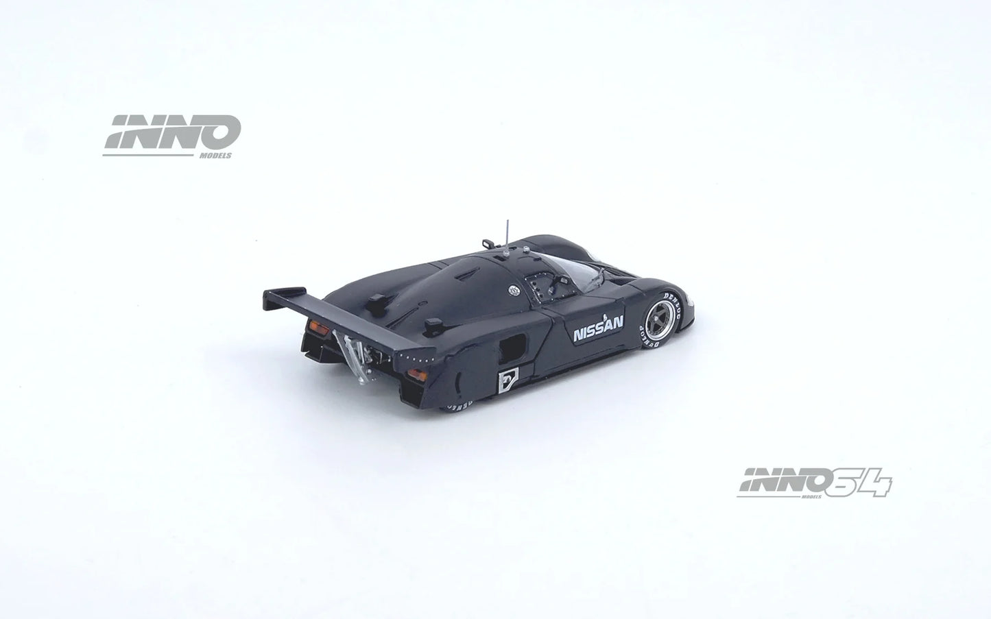 Inno64 1:64 Nissan R89C Le Mans Shakedown Test At Paul Ricard 1988 (Preorder)