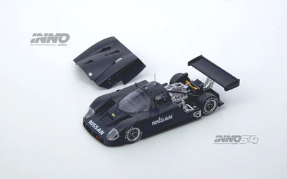 Inno64 1:64 Nissan R89C Le Mans Shakedown Test At Paul Ricard 1988 (Preorder)