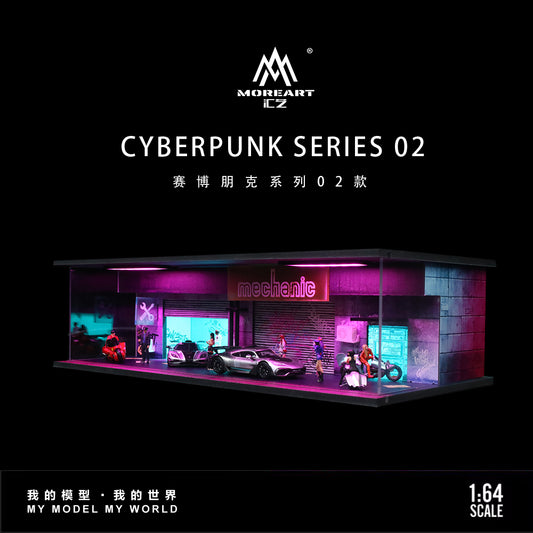 MoreArt 1:64 Cyberpunk Series 02 Diorama (Preorder)