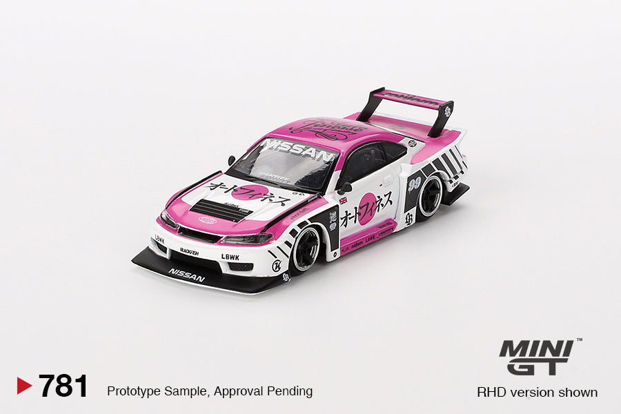 (Preorder) Mini GT 1:64 Nissan LB-Super Silhouette S15 SILVIA Auto Finesse SEMA 2023