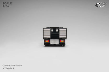 Microturbo 1:64 Custom Tow Truck - Black/Chrome (Preorder)