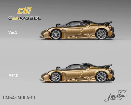 CM Model 1:64 Pagani Imola Full Carbon – Gold – Limited Edition (Preorder)