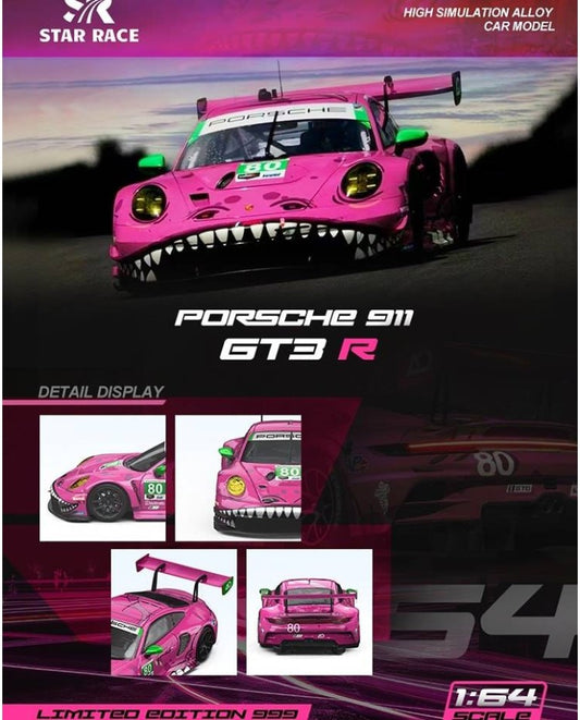 Time Micro 1:64 Porsche 911 (992) GT3 Tyrannosaurus Pink "Roxy"(Coming Soon)