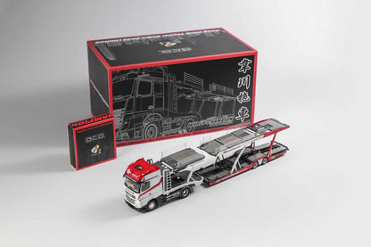 GCD 1:64 Transporter Truck HK Toy Car Salon [Event Edition]