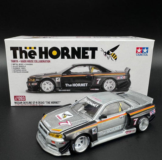 Kaido House + Mini GT 1:64 Nissan Skyline GT-R (R34) "The Hornet" [Chase] (Coming Soon)