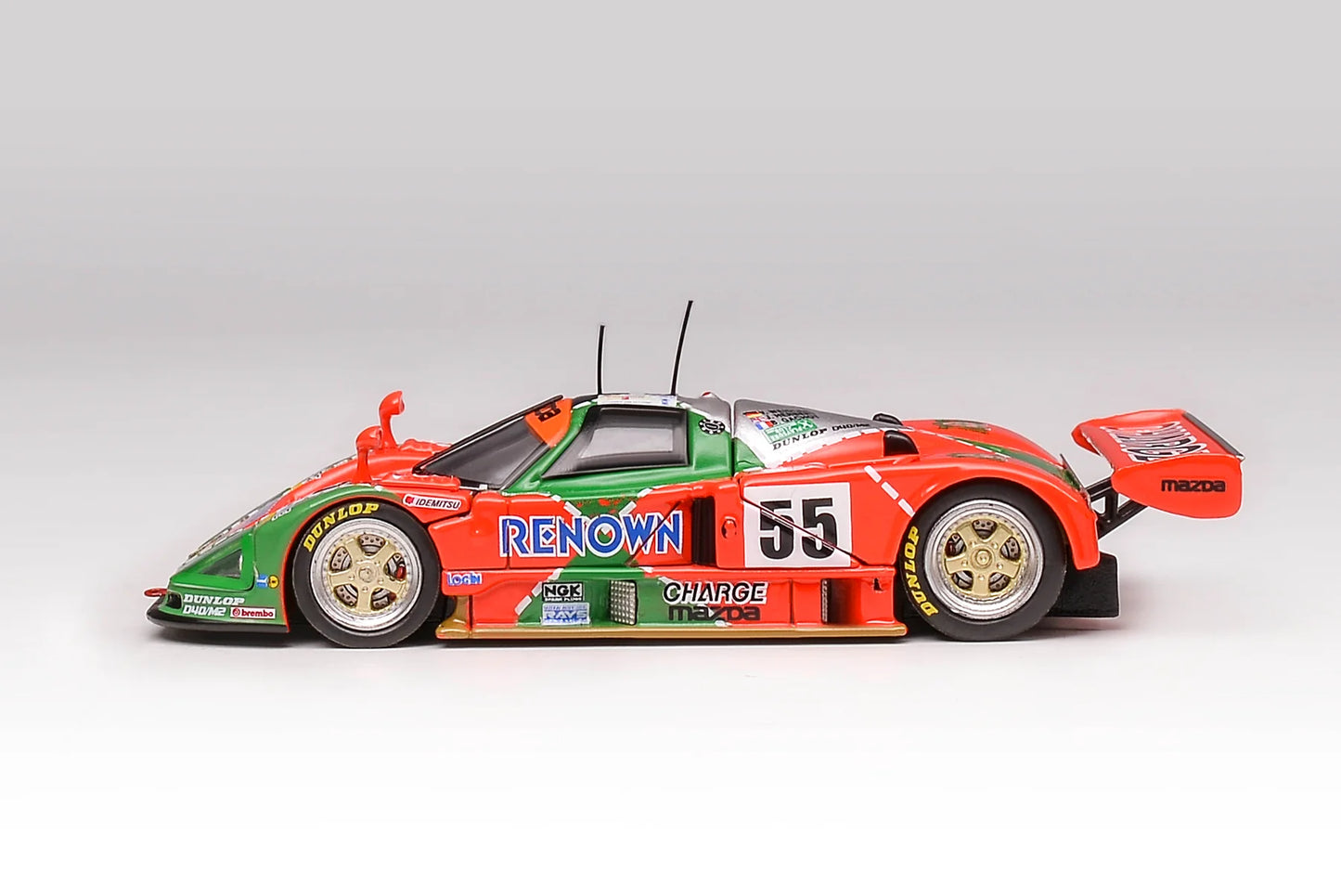 (Preorder) Motorhelix 1:64 Mazda 787B #55 Winner Car