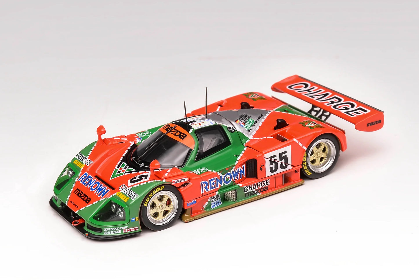 (Preorder) Motorhelix 1:64 Mazda 787B #55 Winner Car