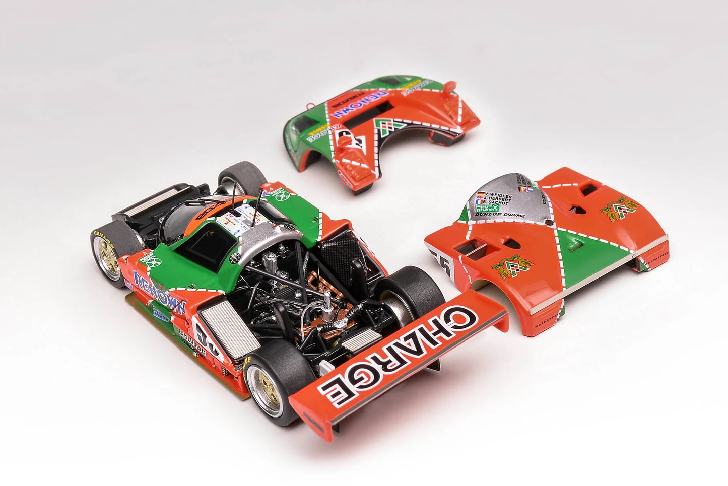 (Preorder) Motorhelix 1:64 Mazda 787B #55 Winner Car