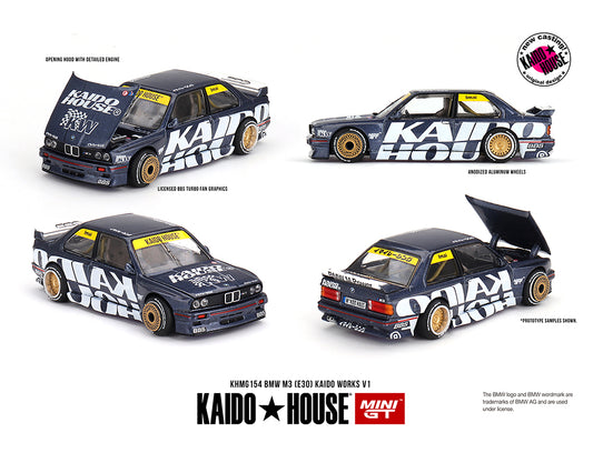 (Preorder) Kaido House x Mini GT 1:64 BMW M3 (E30) Kaido Works V1