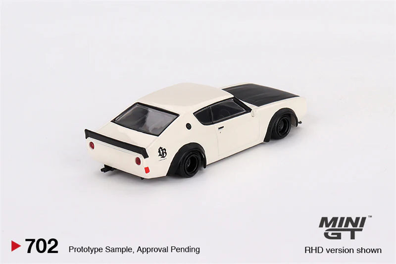 Mini GT 1:64 Nissan Skyline Kenmeri Liberty Walk – White