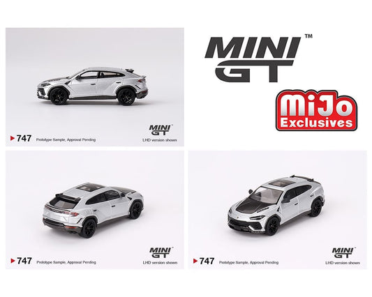 Mini GT 1:64 Lamborghini Urus Performante – Grigio Nimbus