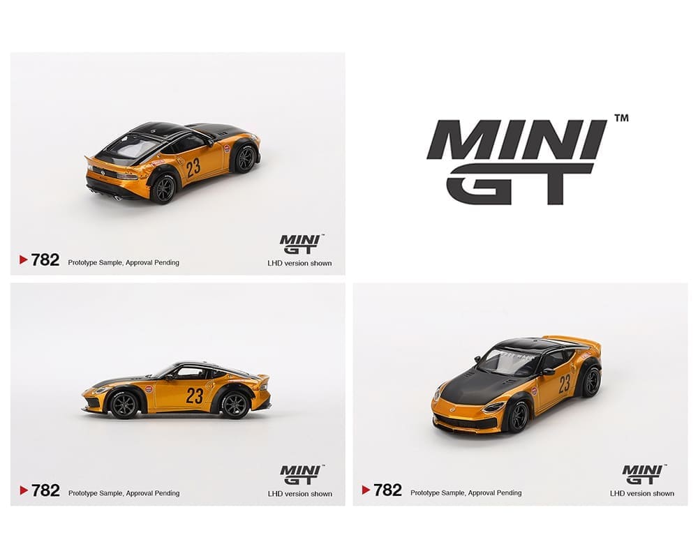 (Preorder) Mini GT 1:64 Nissan Z LB-NATION WORKS – LB Gold