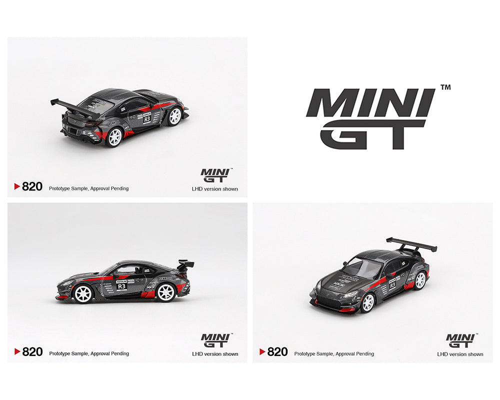 (Preorder) Mini GT 1:64 Toyota GR86  Larry Chen’s HKS Turbocharged GR86 – Grey – Limited Edition