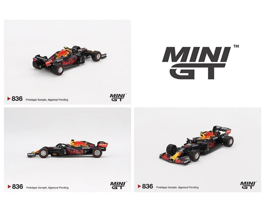 (Preorder) Mini GT 1:64 Red Bull RB16B #11 Sergio Pérez  2021 Azerbaijan Grand Prix Winner – Limited Edition