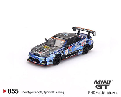 (Preorder) Mini GT 1:64 Japan Exclusive Nissan Silvia (S15) D-MAX #70 D-MAX Racing 2023 D1 Grand Prix Limited Edition