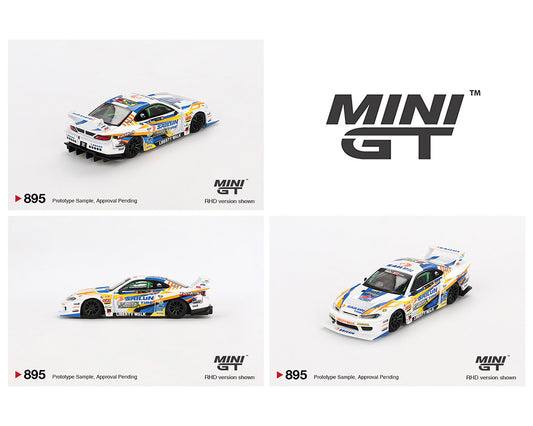 (Preorder) Mini GT 1:64 Nissan LB-Super Silhouette S15 SILVIA #555 2023 Formula Drift Japan