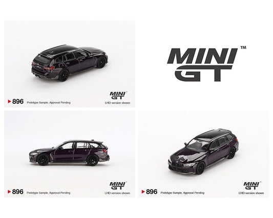 (Preorder) Mini GT 1:64 BMW M3 M Performance Touring – Daytona Violet