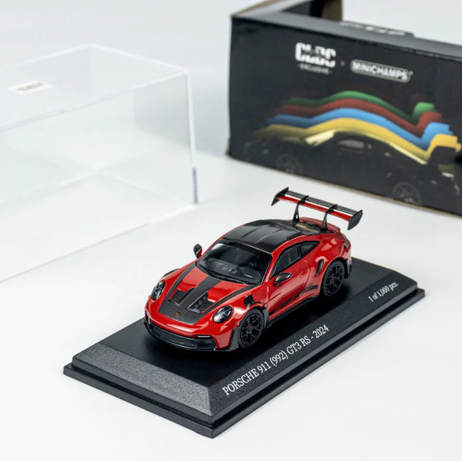 MiniChamps 1:64 Porsche 911 (992) GT3 RS - 2024 [4 Colors] (Preorder)