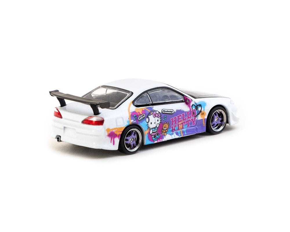 (Preorder) Tarmac Works 1:64 Vertex Nissan Silvia S15 Hello Kitty Special Limited Edition – Indonesia Exclusives