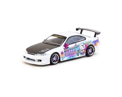 (Preorder) Tarmac Works 1:64 Vertex Nissan Silvia S15 Hello Kitty Special Limited Edition – Indonesia Exclusives