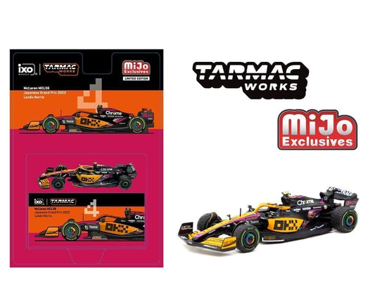 (Preorder) Tarmac Works 1:64 McLaren MCL36 Japanese Grand Prix 2022 Lando Norris