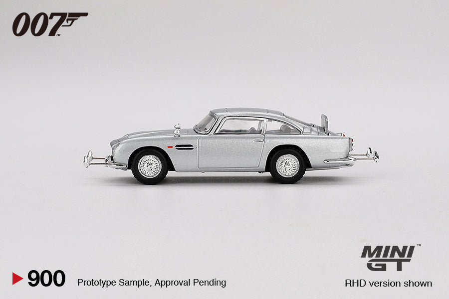 (Preorder) Mini GT 1:64 Aston Martin DB5 James Bond 007 Goldfinger – 3 Languages – Limited Edition