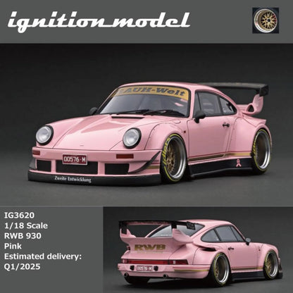 Ignition Model 1:18 Porsche RWB 930 Pink (Preorder)