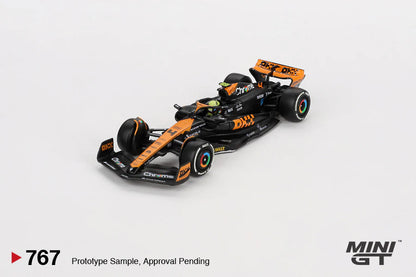 (Preorder) Mini GT 1:64 McLaren MCL60 #4 Lando Norris 2023 F1 Japan GP 2nd Place